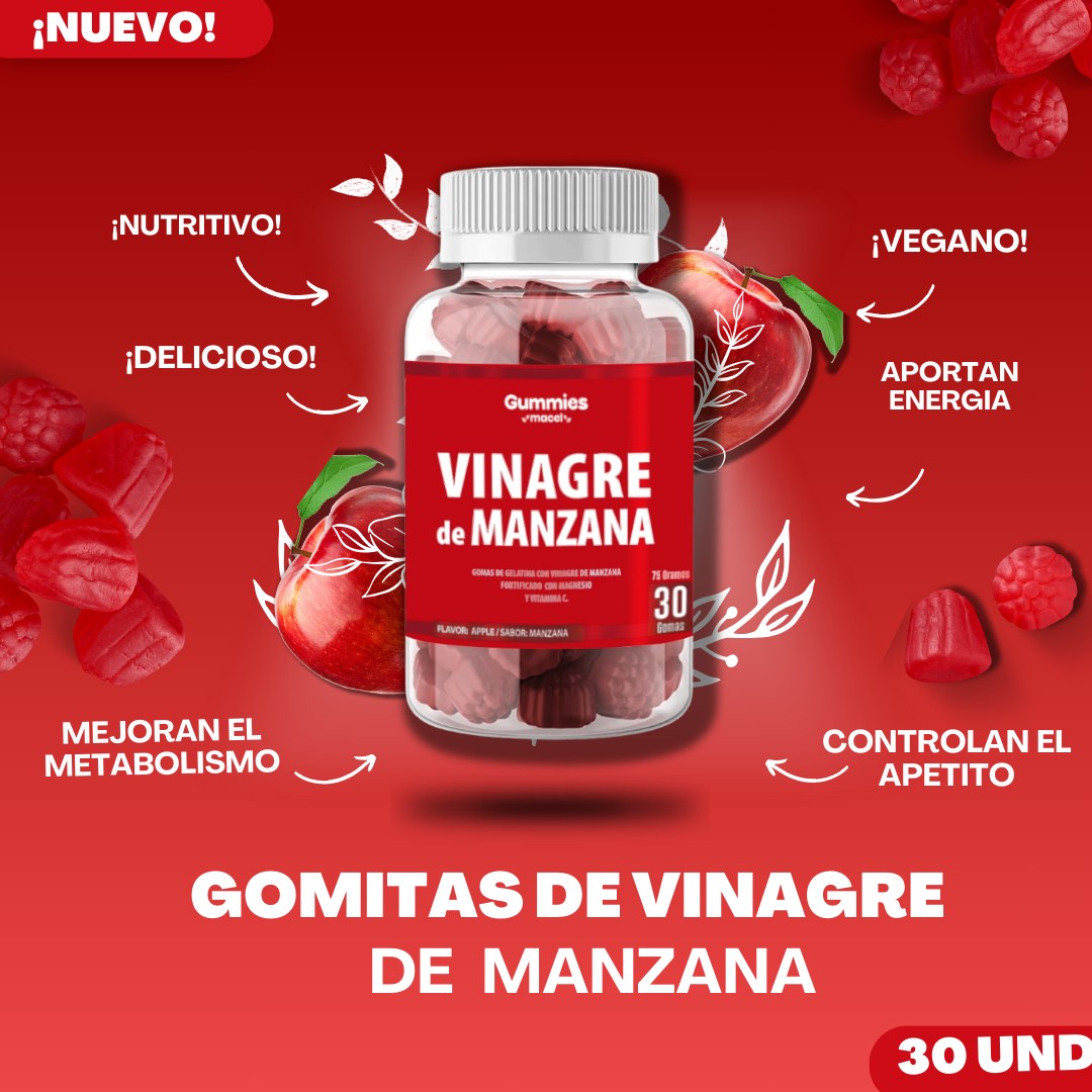 Vinagre de Manzana Premium | Magnesio y Vitamina C